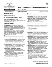 SNOWJOE SUNJOE 24V-CTC-LTE Operator's Manual
