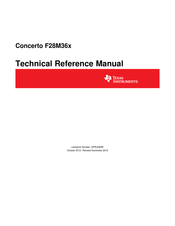 Texas Instruments Concerto F28M36H53B2 Technical Reference Manual