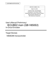 Nec IECUBE2 User Manual
