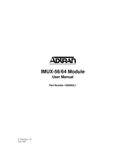 ADTRAN IMUX-56 User Manual