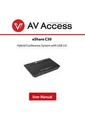 AV Access eShare C30 User Manual