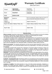 KISANKRAFT KK-IC-410P User Manual