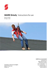 Mark Grizzly Instructions For Use Manual