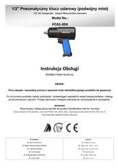 Castex PCAS-004 Operating	 Instruction