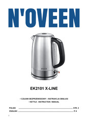 N'oveen X-LINE EK2101 Instruction Manual