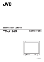 JVC TM-A170G Instructions Manual