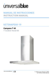 universalblue UCTSHAPE60-19 Instruction Manual