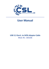 CSL 303106 User Manual