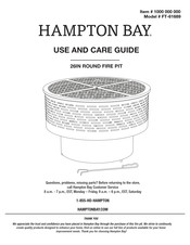 HAMPTON BAY FT-61689 Use And Care Manual