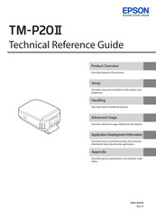 Epson TM-P20II Technical Reference Manual