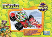 Mega Bloks nickelodeon TEELAGE MUTANT NINGA TURTLES HALF-SHELL HEROES Manual