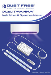Dust Free Duality-Mini-UV Installation & Operation Manual