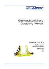 ultraMEDIC ultraHEAD-LOCK II Operating Manual