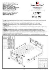 BLACK RED WHITE KENT ELOZ 140 Assembly Manual