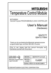 Mitsubishi MELSEC-Q Q64TCTT User Manual