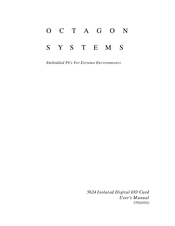 Octagon Systems 5624 User Manual