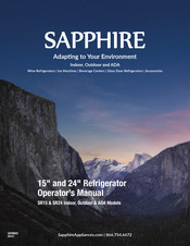 Sapphire Audio SR24 Operator's Manual