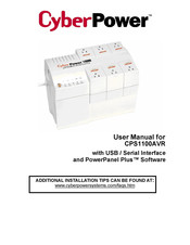 CyberPower CPS1100AVR User Manual