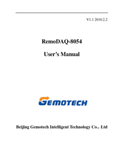 Gemotech RemoDAQ-8000 Series User Manual