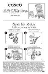 Cosco Lift & Stroll DX TR431 Quick Start Manual
