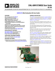 Analog Devices EVAL-ADM1075MEBZ User Manual