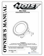 Hoist Fitness MC-7022 Owner's Manual