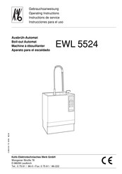KaVo EWL 5524 Operating Instructions Manual