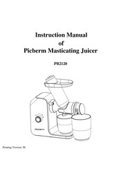 Picberm PB2120 Instruction Manual