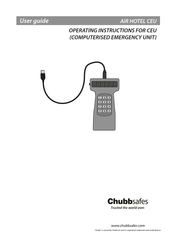 Chubbsafes AIR HOTEL CEU Operating Instructions Manual