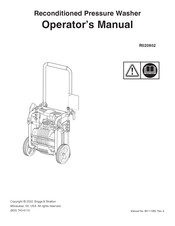 Briggs & Stratton R020802 Operator's Manual