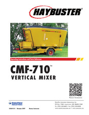 DuraTech Industries HAYBUSTER CMF-710 Operating Instructions Manual