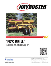 DuraTech Industries HAYBUSTER 147C Operating Instructions And Parts Reference