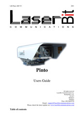 LaserBit LB Pinto E100 User Manual