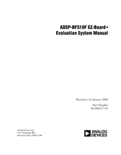 Analog Devices ADSP-BF518F EZ-Board Manual