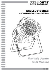 ProLights ARCLED2136RGB User Manual