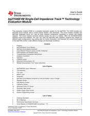 Texas Instruments bq27546EVM User Manual