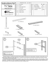 Kd Frames 7516-TB-T Assembly Instructions