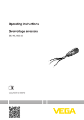 Vega B63-32 Operating Instructions Manual