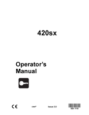 Ditch Witch 420sx Operator's Manual