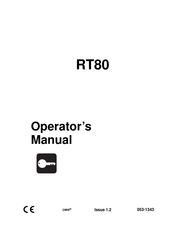 Ditch Witch RT80 Operator's Manual