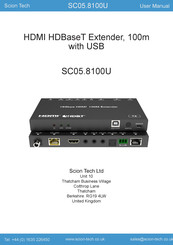 Scion-Tech SC05.8100U User Manual