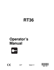 Ditch Witch RT36 Operator's Manual