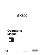 Ditch Witch SK500 Operator's Manual