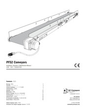 DURAVANT QC CONVEYORS PF52 Installation, Operation & Maintenance Manual