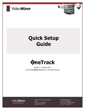 VideoWave OneTrack Quick Setup Manual