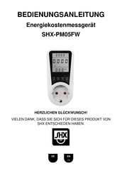 SHX SHX-PM05FW Operating Instructions Manual