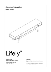 Lifely Nobu NB TS1844-OK Assembly Instruction Manual