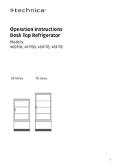 Technica 460178 Operation Instructions Manual