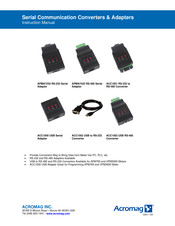 Acromag ACC1000 Instruction Manual