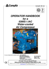 CompAir 5280D.1.IAC Operator's Handbook Manual